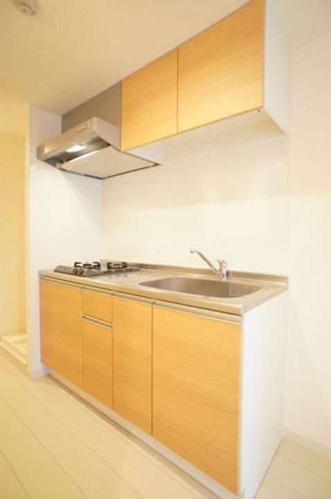 神奈川県川崎市中原区下小田中6(マンション)の賃貸物件のキッチン