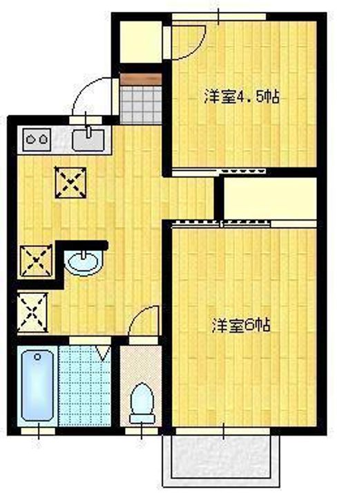 ドリームハイツLの間取り
