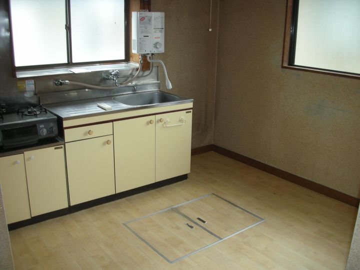 河田ハイツのキッチン