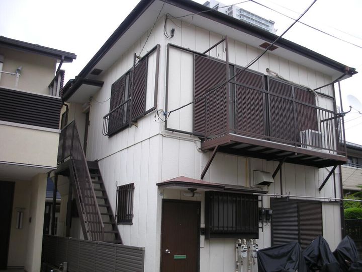 河田ハイツの外観