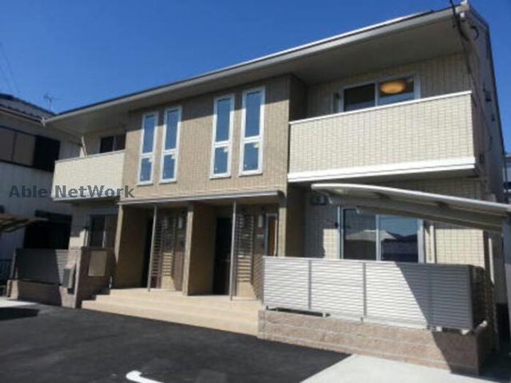 愛知県豊川市四ツ谷町1(アパート)の賃貸物件の外観