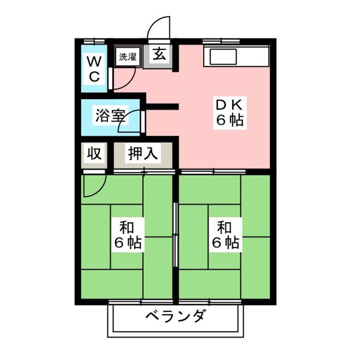 ホワイトハイツの間取り