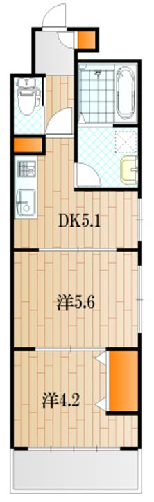 ハレレア水土花の間取り
