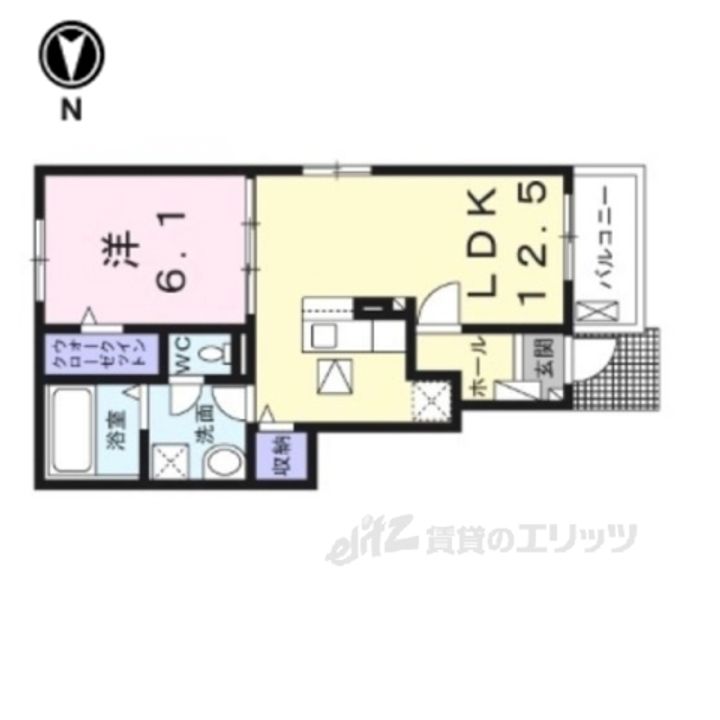 クラッシーハウスの間取り