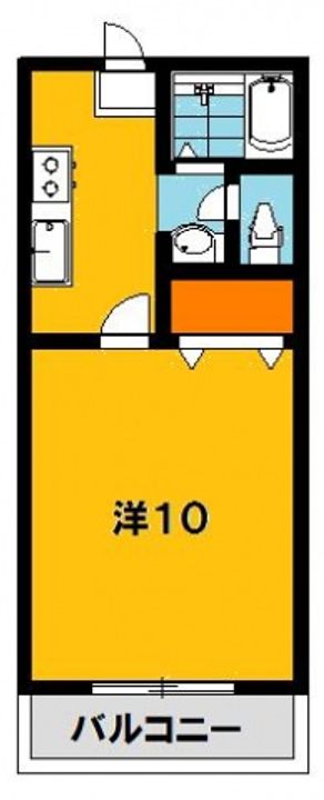 メゾンロイヤル つるたの間取り