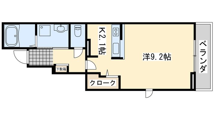 サン・ブリーゼIIの間取り