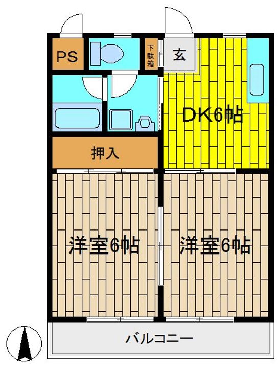 Peacefulの間取り