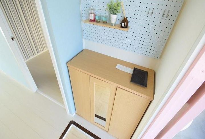 サンライフ上梅田B棟の玄関