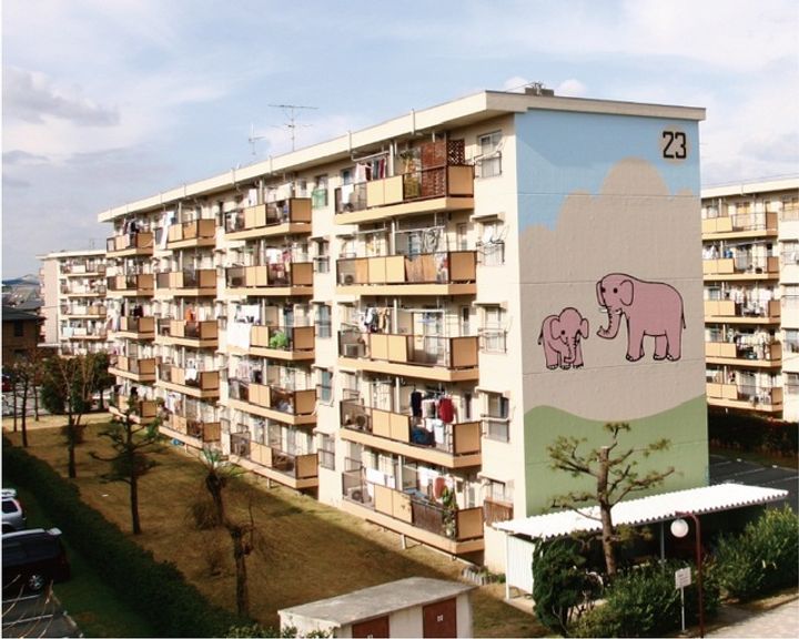 UR星の原の外観