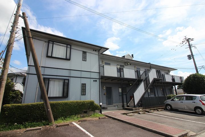 熊本県菊池市北宮(アパート)の賃貸物件の外観