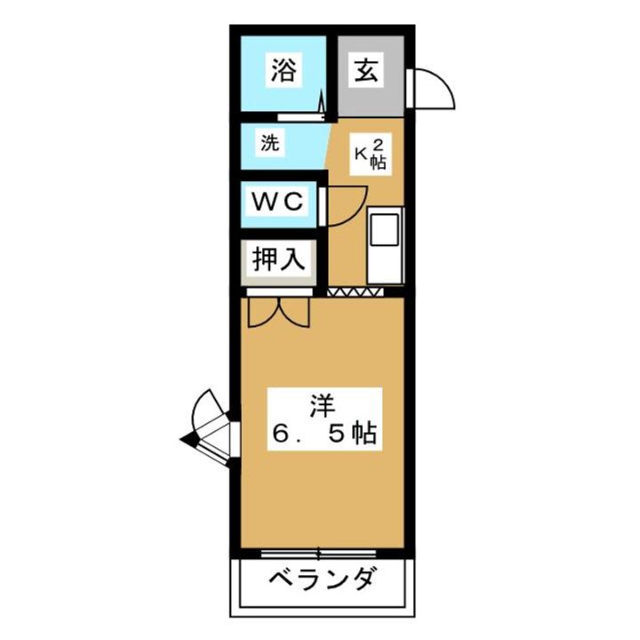 ヴェルデックGの間取り