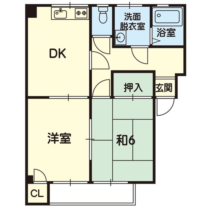 ヒルズnagamineの間取り