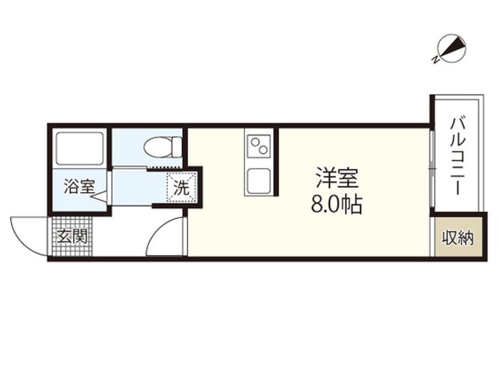 豊明ビルの間取り