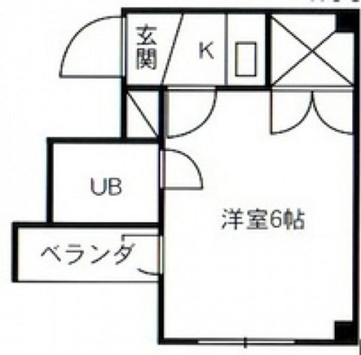 曙藤村ビルの間取り