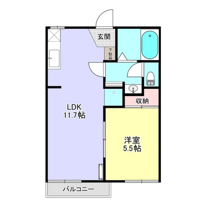 プレメゾーンいとうBの間取り