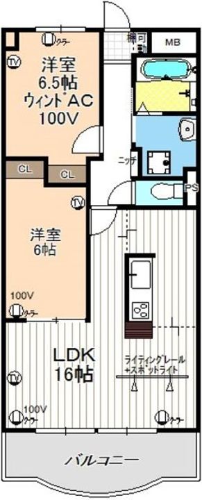 レジデンス光和IIの間取り