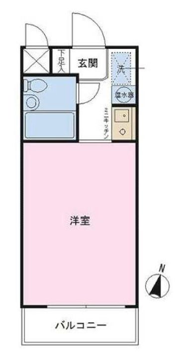 日神パレステージ白楽第2の間取り