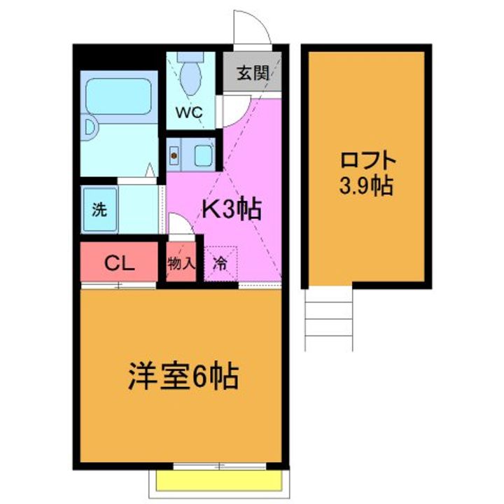 船橋フェニックスロフトハウスの間取り
