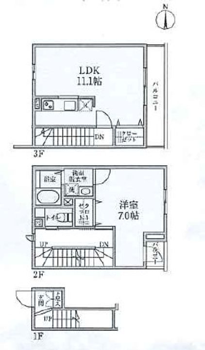ウェルスクエア豊島千早の間取り