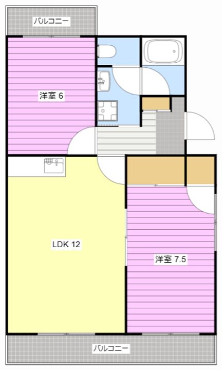 オズハウス6の間取り
