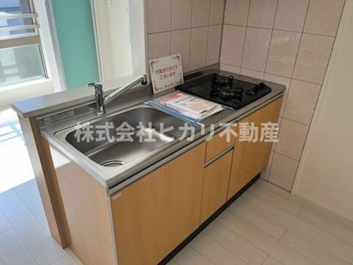 【新築・角部屋】カルぺ・ディエムのキッチン