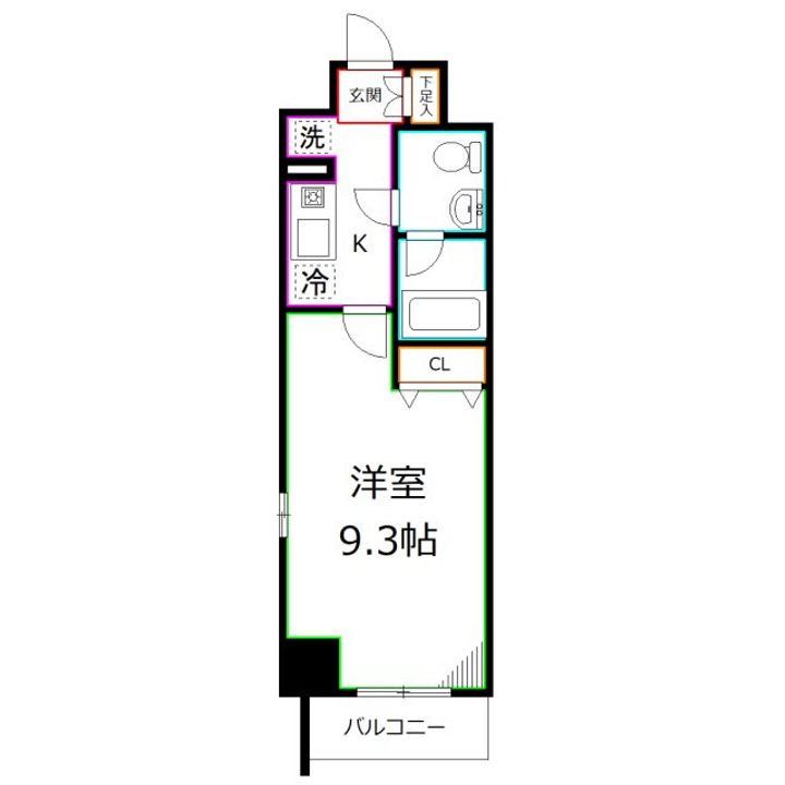 ヴェルデスの間取り