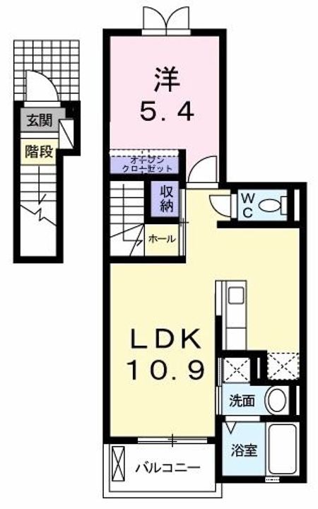 ベルソレイユの間取り