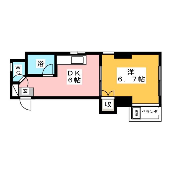 ハイムコウヤの間取り