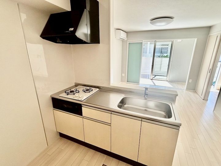 千葉県四街道市鹿渡(アパート)の賃貸物件のキッチン