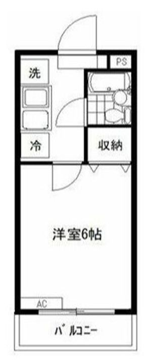 パークテラス堀江の間取り