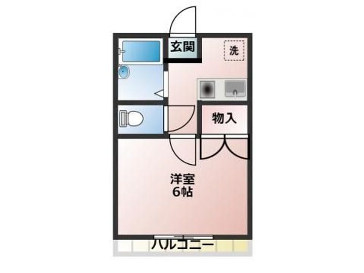 東京都大田区南蒲田1(マンション)の賃貸物件の間取り