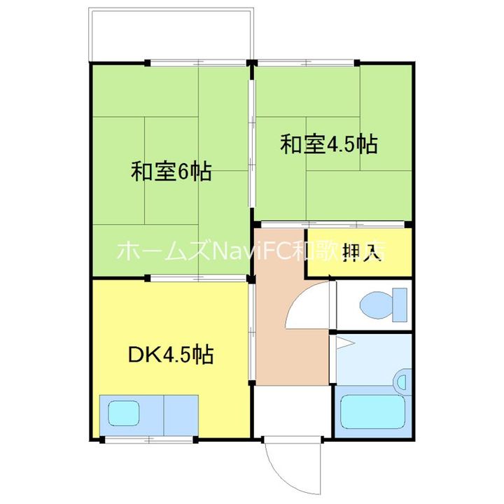 畑口住宅の間取り