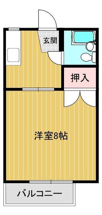 ハイム三原の間取り