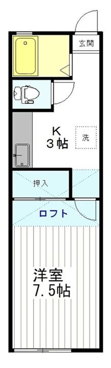 プリンスコート原ノ町の間取り
