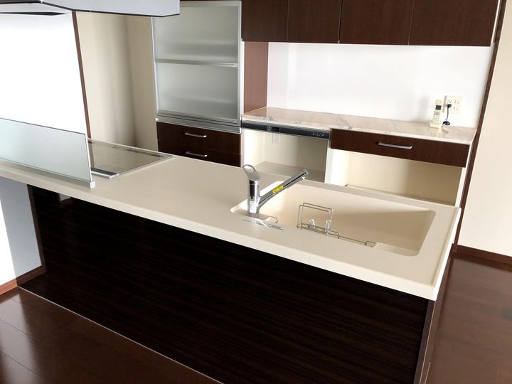 プラチナマンション聚楽B棟のキッチン