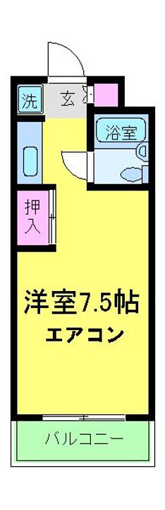 ヴィラトリアンの間取り