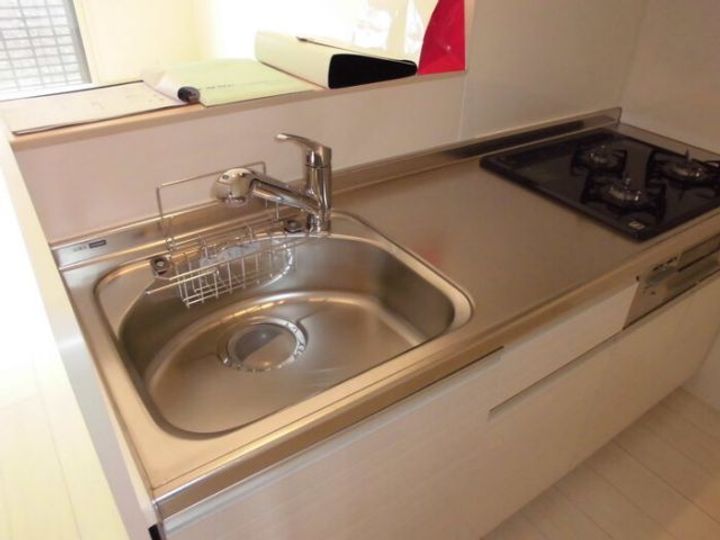 福島県福島市大森字中町裏(アパート)の賃貸物件のキッチン