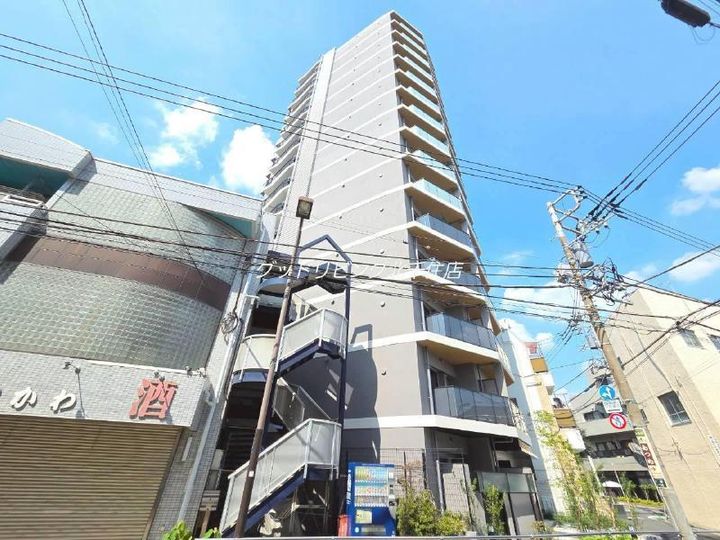 アジールコート町屋の外観