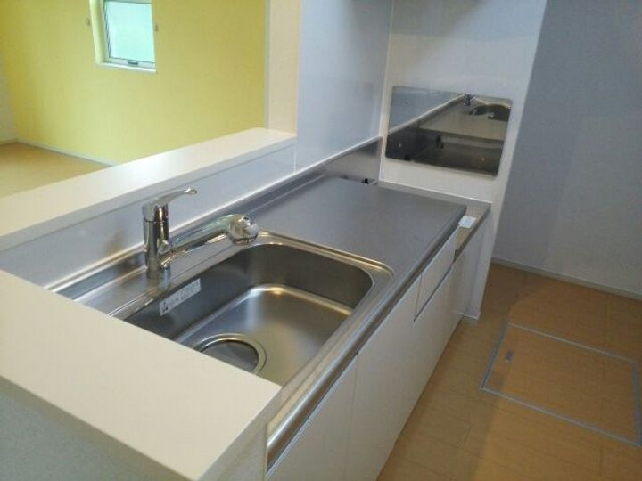 福島県伊達市保原町字前田町(アパート)の賃貸物件のキッチン