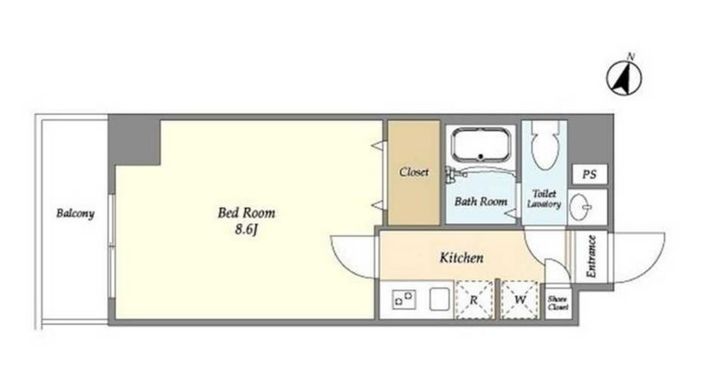 アルファコート浮間2の間取り