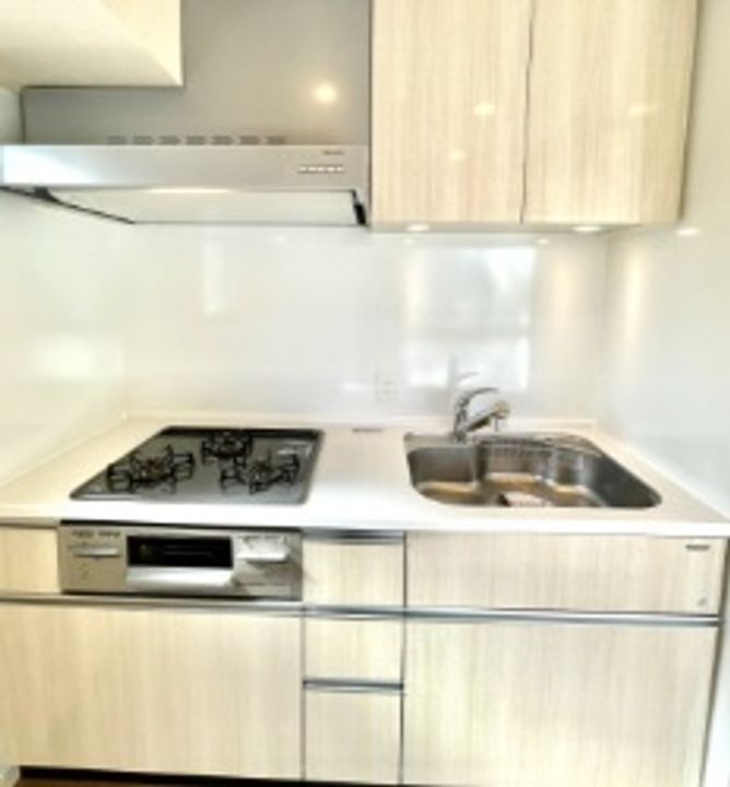 東京都台東区松が谷2(マンション)の賃貸物件のキッチン