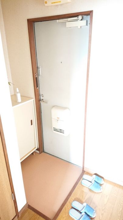 新潟県新潟市江南区横越中央2(アパート)の賃貸物件の玄関