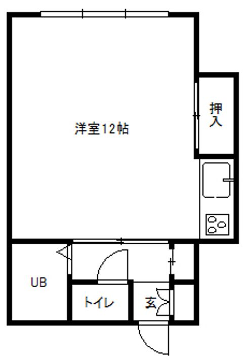 フジハイツの間取り