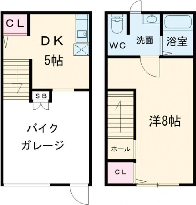 Cross A棟の間取り