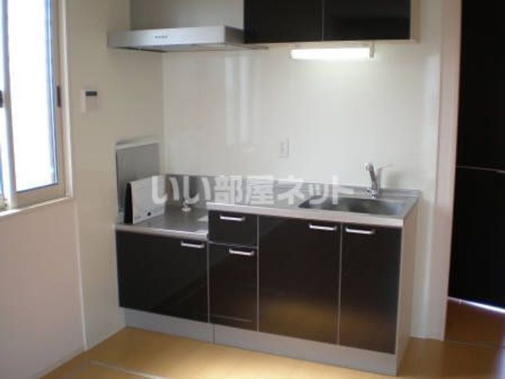 栃木県那須塩原市北弥六(アパート)の賃貸物件のキッチン