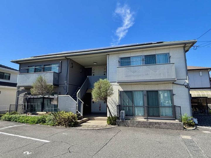 オリーブテラス A棟の外観