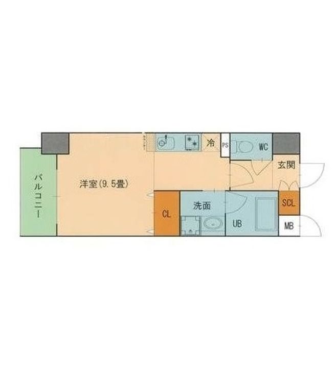 ST PLAZA AYUCHI(エスティープラザアユチ)の間取り