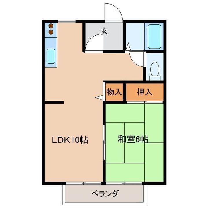 ディーセントハイツの間取り