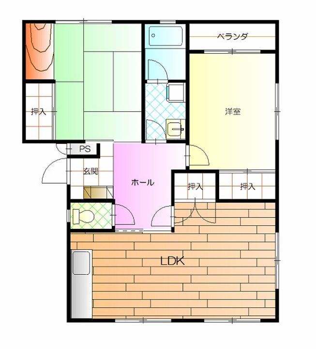 M・YONEZAWA3号館の間取り