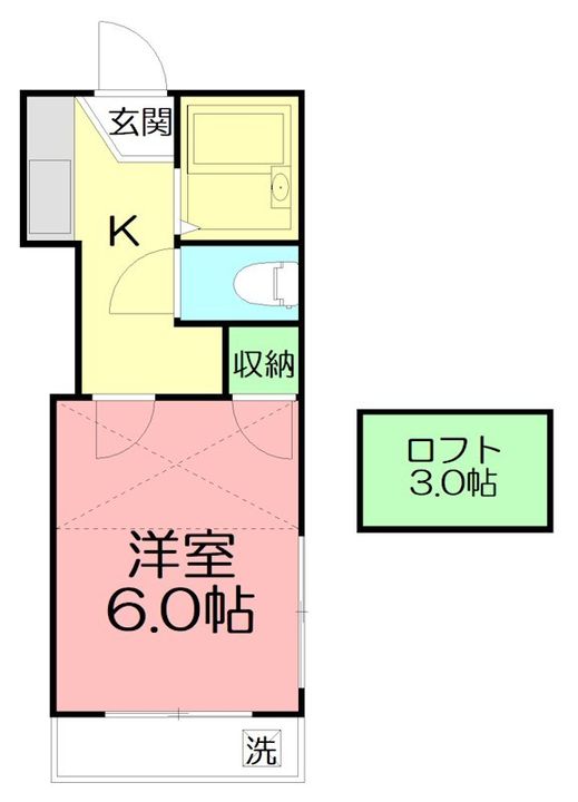 レオパレスブランカの間取り